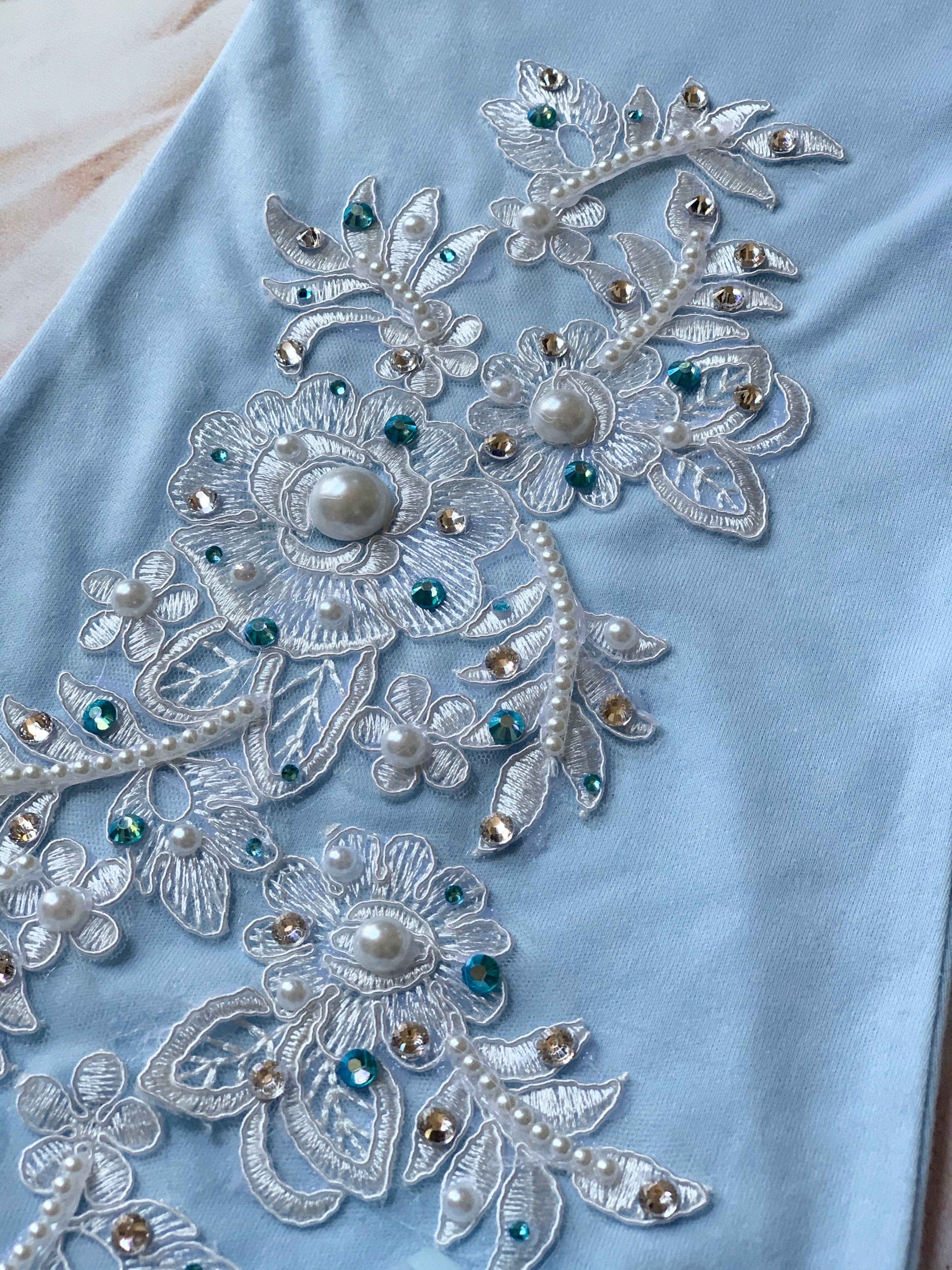 Jeweled Infant Gown